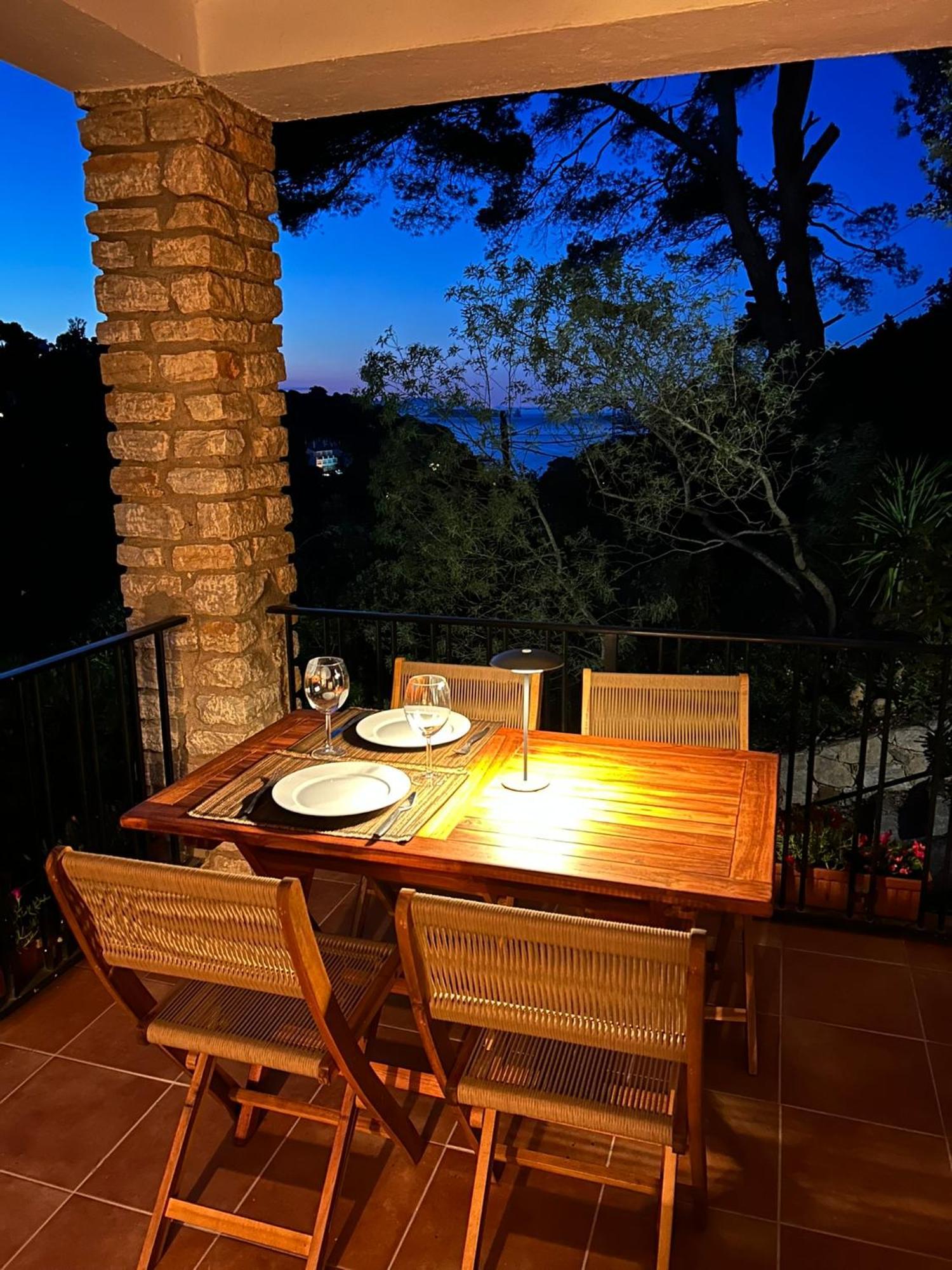 La Coma Sa Riera Apartment Begur Bagian luar foto